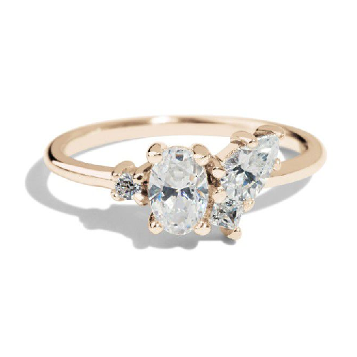 Cluster Engagement Rings